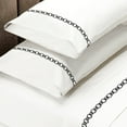 thumbnail image 2 of Johnson Home 300 Thread Count Egyptian Cotton Sheet Sets with Embroidery Details, 2 of 2