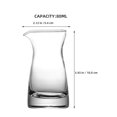 thumbnail image 4 of 6 jarras pequeñas de vidrio para crema, leche y salsa, para uso en cocina y catering (80 ml), 4 of 7