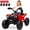 Red, variant on Sunnyfree 4WD 24V Kids ATV, 800W Ride on Toys with 2 Seater, 4 Wheeler Electric Quad with Spring Suspension, Bluetooth, Music, Led Lights, Pink