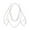A 26cmx26cmx10cm, variant on balikha Ceiling Light Shade Lamp Shade Cage Frame DIY Stylish Pendant Light Cage Lamp Shade Frame for Bedroom Kitchen Restaurant Shop C 25cmx15cmx9cm