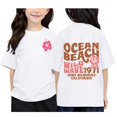 thumbnail image 1 of HNMKIU T-Shirt à Manches Courtes Tendance pour Enfants pour Confort et Style Toute la Journée - T-Shirt Col Rond Imprimé Polyvalent pour Filles, 1 of 3
