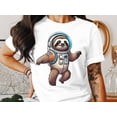 thumbnail image 2 of Funny Cool Astronaut Sloth Cosmonaut Space Galaxy Lover Gift T-Shirt Astronaut Sloth Space Birthday Holiday Presents Tshirt, 2 of 10