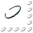 thumbnail image 1 of Jumpingount Diademas de resina antideslizantes, tocado de estilo Simple, diadema lisa, decoración para la cabeza, peine de , aro para la cabeza Type1 NO1, 1 of 6