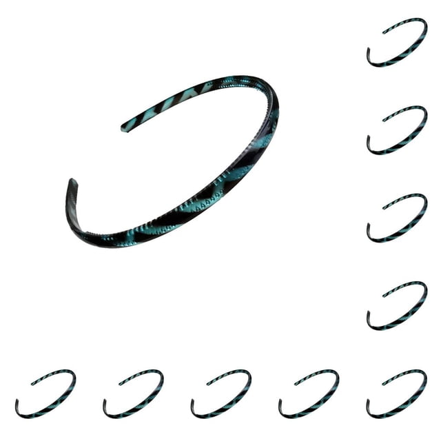 Jumpingount Diademas de resina antideslizantes, tocado de estilo Simple, diadema lisa, decoración para la cabeza, peine de , aro para la cabeza Type1 NO1