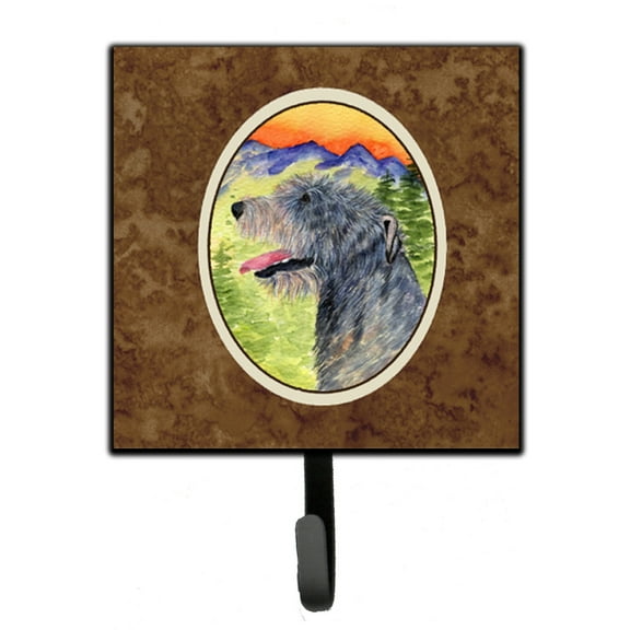 Carolines Treasures SS8209SH4 Irish Wolfhound Leash Holder or Key Hook, Small, Multicolor