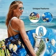 thumbnail image 6 of Boogie Boards for Beach – 41”, Lightweight and Durable Bodyboard for Surfing for Adults with Premium Leash and Slick Bottom, Crush (Turtle), 6 of 8