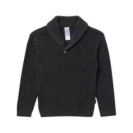 Modern Moments by Gerber Toddler Boy Shawl Collar Sweater, Sizes 12M-5T