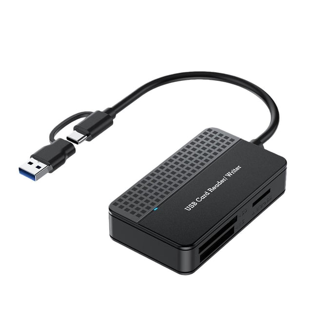 Daily Mix Store All-In Memory Card Reader USB 3.0 Type C 4 In 1 CF Card Card TF Smart Compact SD MS Memory Reader A5T0 Flash Reader Adapter