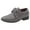 Grey, variant on Hessimy Baby Shoes Boys Leather Footwear Four Seasons New Pattern Pointed Low Heel Comfortable Lace Up Dress Dance Footwear Sports School Shoes For Child(Black,2)