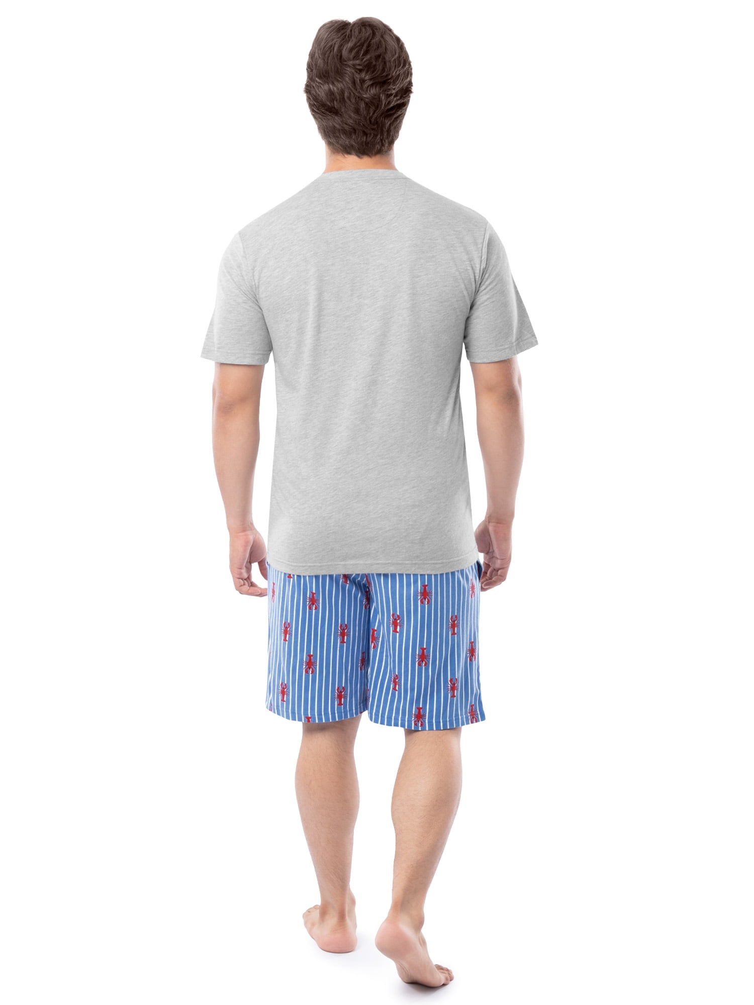 Fruit of the Loom Men's Father's Day Americana Graphic Sleep T-shirt and Pajama Short Set, Sizes S-XL