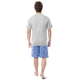 thumbnail image 3 of Fruit of the Loom Men's Pajama Sleep Short Sleeve Graphic T-Shirt and Short Set, Sizes S-XL, 3 of 10