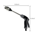 thumbnail image 3 of High Pressure Car Wash Water Set | Rotating Spray Nozzle | Ergonomic Handle | Multi-Purpose Cleaning Tool for Cars, Home, Carpet, Garden | 2 Sets | Watering Flowers & Rims, 3 of 9