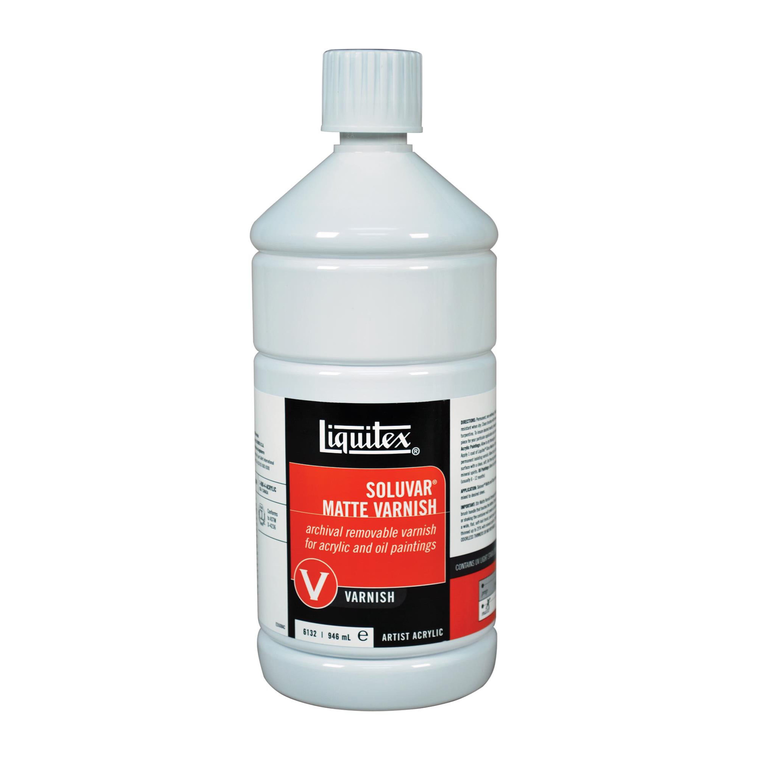 Liquitex Soluvar Varnish Gloss, 32 oz.
