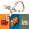 thumbnail image 4 of Correas de bolso de 3,8 cm de ancho Correa de hombro cruzada ancha de repuesto para bolsos Accesorios extensores de bolso Correas de guitarra, ajustable 85-145 cm, 4 of 5