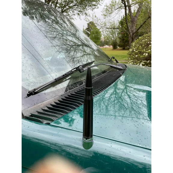 Bullet Style 0.5 Cal Short Black Antenna Mast Power for CHEVY BLAZER 1992-2005