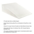 thumbnail image 5 of Lavish Home M892023 Wedge Pillow Memory Foam - Ivory, 5 of 5