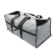 thumbnail image 2 of Bolsa de transporte para leña, bolsa de transporte de madera resistente para chimenea, Camping, fuego de leña y soporte para leña para chimenea gris, 2 of 8