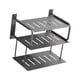 thumbnail image 4 of Estante para proyector de 3 capas para caja de almacenamiento de pared, resistente, de aluminio, fácil de transportar. Gris, 4 of 9
