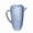 Blue, variant on LeadingWare Diamond Cut Acrylic Water Pitcher with Lid (2.5 Quarts) - 9.25" W x 9.25" L x 10" H Pink