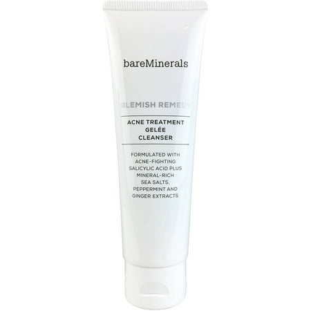 bareMinerals Blemish Remedy Acne Treatment Gelee Facial Cleanser, 4.2