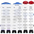 thumbnail image 2 of Iyufng 2 Pieces Sports Outfit, Summer Printed Soccer Jersey and Shorts Set,Boys and Girls, 2 of 5