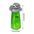 thumbnail image 3 of Creative Alien Spaceship Pencil Case Transparent Plastic Pencil Storage Bag For School Office Supplies Organization, 3 of 4