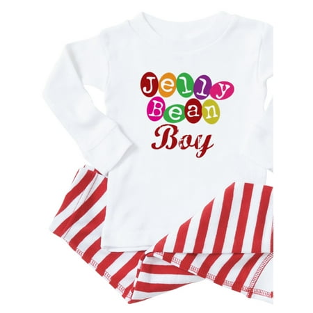 

CafePress - Jelly Bean Boy - Toddler Long Sleeve Pajama set
