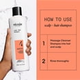 thumbnail image 4 of Nioxin Shampoo Sistema #4 Anticaída para el Cuidado de Color, 300 ml, 4 of 5