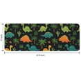 thumbnail image 7 of Black Colorful Dinosaurs Pattern Kitchen Rug Mat,Kitchen Runner Rugs Non Skid Washable,Decorative Kitchen Floor Mats for Kitchen,Sink,Laundry,17"x47.2", 7 of 7