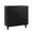 Black_31"W, variant on GZXS 59-Inch Modern Sideboard with 4 Doors, Nailhead Detailing, Adjustable Shelf and Solid Wood Legs, Accent Storage Buffet Cabinet for Home Organizer, Black