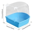 thumbnail image 3 of Bañera colgante para pájaros pequeños y medianos. Accesorios para jaulas. Piscina para pájaros para exterior e interior., 3 of 8