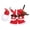 XL, variant on Pet Santa Costume with Santa Hat for Cats Dog Christmas Party Cats Festival Costume All Size Cats Dog Cosplay Accessories