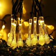 thumbnail image 3 of 5 metros 20 LED al aire libre con energía solar impermeable con pilas luces de hadas 8 modos decorativos para jardín terraza hogar Navidad fiesta de Pascua boda, 3 of 5