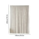 thumbnail image 3 of Cortinas Bordadas Transparentes Hys241217802 | Paneles de Poliéster de Malla Fantasma Opacos Que Filtran La Luz | Voile Suave y Transpirable | 99 X 289 Cm | Blanco, Rosa, Gris, Azul y Beige | Sala de, 3 of 6