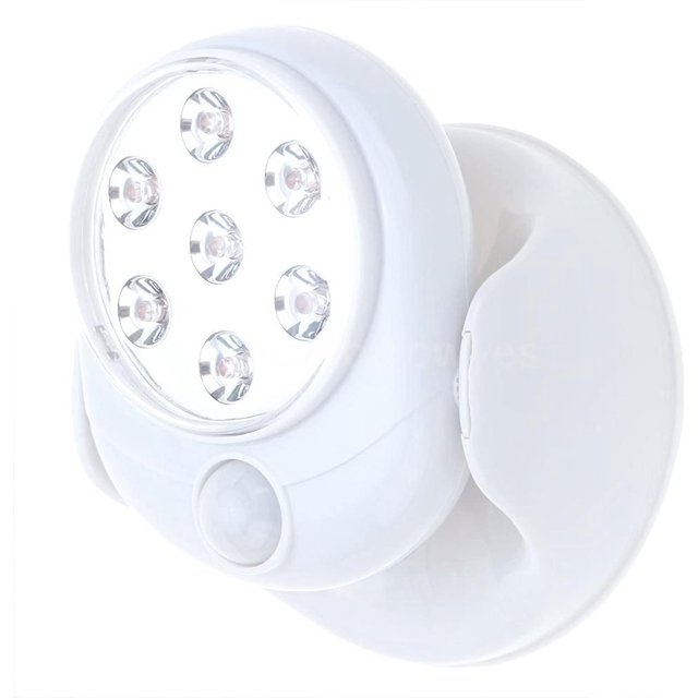 Motion Sensor Light Wireless LED Light As Seen On TV Cordless Night Lights 360° Rotates Infrared Motion Activated Sensor Battery-Powered Lamp (Battery Not Included)