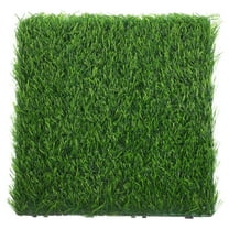 ROSENICE Outdoor Design Artificial Grass Squares for Patio and Garden 1Set 30x30x3cm