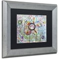 thumbnail image 2 of Trademark Fine Art "Introspective" Canvas Art by Lauren Moss Black Matte, Silver Frame, 2 of 4