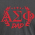 thumbnail image 3 of CafePress - Alpha Sigma Phi Greek Dad Cardinal T Shirt - Mens Comfort Colors Shirt, 3 of 5
