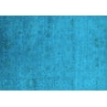 thumbnail image 1 of Ahgly Company Indoor Rectangle Oriental Light Blue Industrial Area Rugs, 7' x 9', 1 of 4