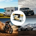 thumbnail image 6 of VAHIGCY Heavy Duty Air Compressor 12V Truck Air Compressor Tire Inflator 150PSI Car Tire Air Pump Double Cylinders Offroad Inflation Pump for Car Truck SUV Tires comfy, 6 of 9