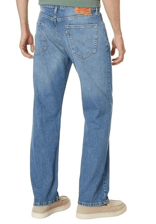 Levi's Men's Classic Fit Straight Leg 505 Jeans, Black, Size 42x29