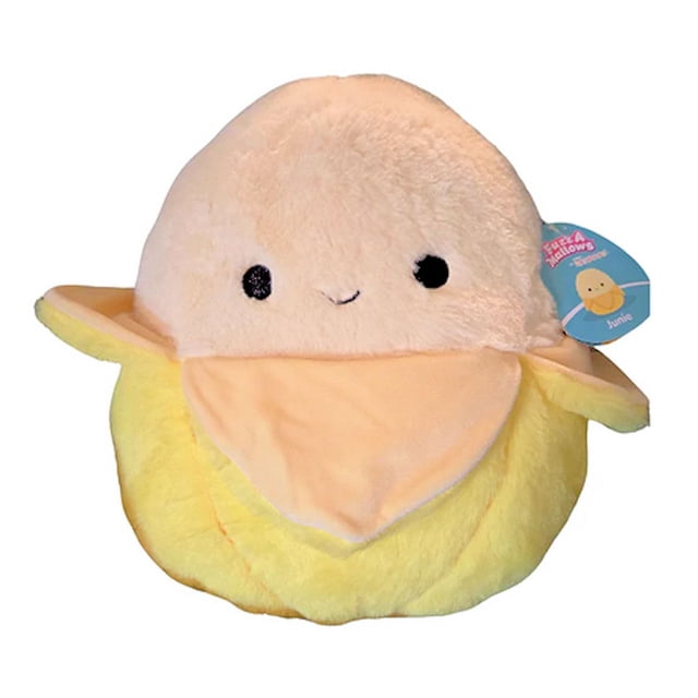 Peluche Squishmallows Fuzz-A-Mallows Junie The Banana 14 cm