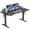 Black, variant on Casabay Electric Height Adjustable Standing Desk, 40"x24" Sit-to-Stand Desk Ergonomic Rising Computer Table for Home Office