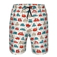 thumbnail image 3 of Fotbe Artoon Car Trajes de Baño Estampados para Hombre, Shorts de Verano de Secado Rápido, Ropa de Playa, Bañadores-X-Large, 3 of 6