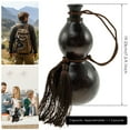 thumbnail image 4 of NUAHRHY Gourd Water Bottle with Lid and Tassel Rope Leakproof Gourd Beverage Container Water Bottle Portable Gourd Sport Water Bottle Natural Travel Water Bottle for Home, 4 of 8