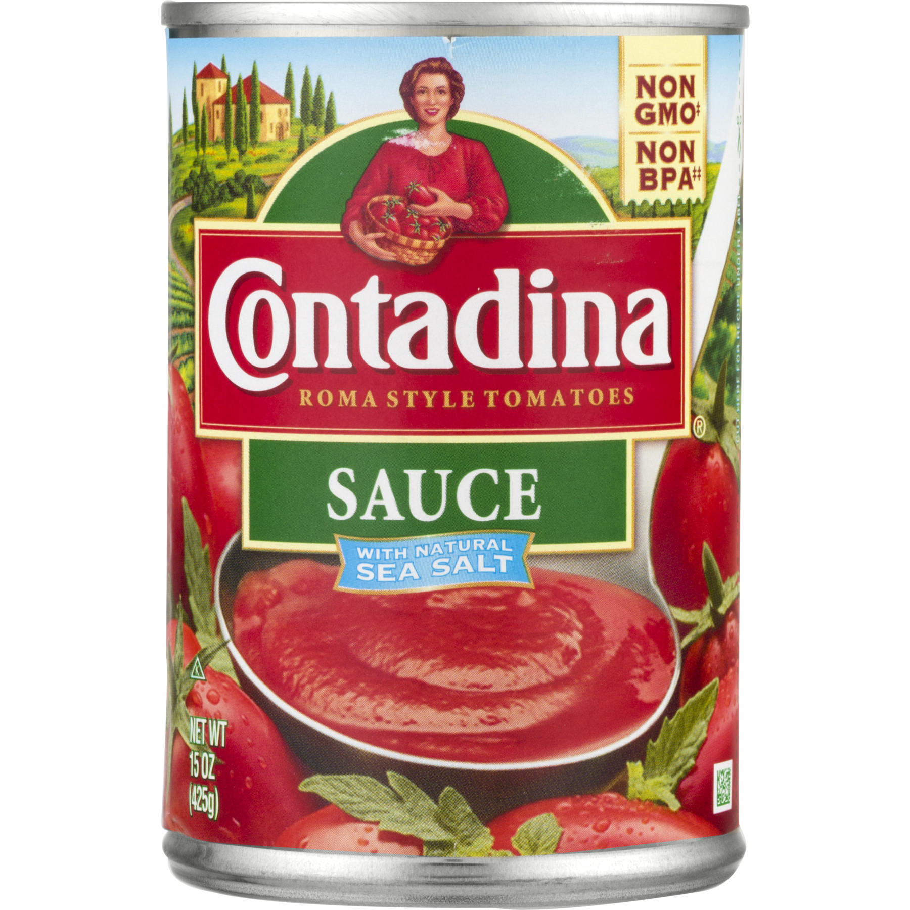 4 Pack Contadina Roma Style Tomatoes Sauce With Natural Sea Salt 15 Oz Walmart Com Walmart Com