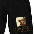 thumbnail image 2 of Sweet Tooth Logo Men's Black Graphic Sleep Shorts-Large, 2 of 7