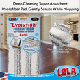 thumbnail image 5 of LOLA Evolution Replacement Microfiber Pad for Self-Washing Mop System, Hardwood, Tile, Marble, & Laminate Floor Cleaner, Lint Free - 1 Count, 5 of 5