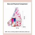 thumbnail image 5 of Mochila bandolera para niños, mochila kawaii, bolso de viaje para niños, bolso bandolera para niños, mini mochila para niñas (azul), 5 of 5
