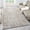 White, variant on LUXE WEAVERS Rustic Textured Green 5x7 Area Rug, Farmhouse Carpet